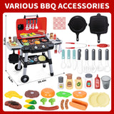 Shemira Kids Play Kitchen Toys, Kids BBQ Grill Playset, Play Grill Toys