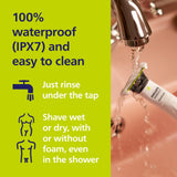 Philips Norelco OneBlade Skin Protect Replacement Blade, for OneBlade Electric Shaver and Trimmer, Durable Stainless Steel, Trim and Shave with Extra Skin Protection, 2 Count, QP229/80