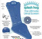 Splash Hog Urinal Screen | Black Forest Scent | Reduces Splash-Back | Long Lasting Fragrance | Deodorizes for up to 60 Days | 6-Pack |