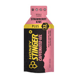 Honey Stinger Organic Strawberry Kiwi Energy Gel, Caffeinated & Gluten Free, for Exercise, Running and Performance, Sports Nutrition for Home & Gym, Pre and Mid Workout, 12 Pack, 13.2 Ounce