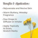 Plant Therapy Organic Helichrysum Italicum Essential Oil 100% Pure, USDA Certified Organic, Undiluted, Natural Aromatherapy, Therapeutic Grade 5 mL (1/6 oz)