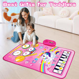 Toys for 1 Year Old Girl Gifts: 3 in 1 Baby Music Mat Toddler Toys Age 1-2