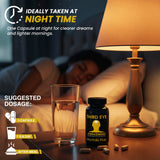 Third Eye Awakening – Organic Haritaki Capsules – King of Herbs for Pineal Gland Decalcification, Third Eye Activation & Intuition – Trusted by Millions of Yogis – 650mg – 100 Vegan Capsules.