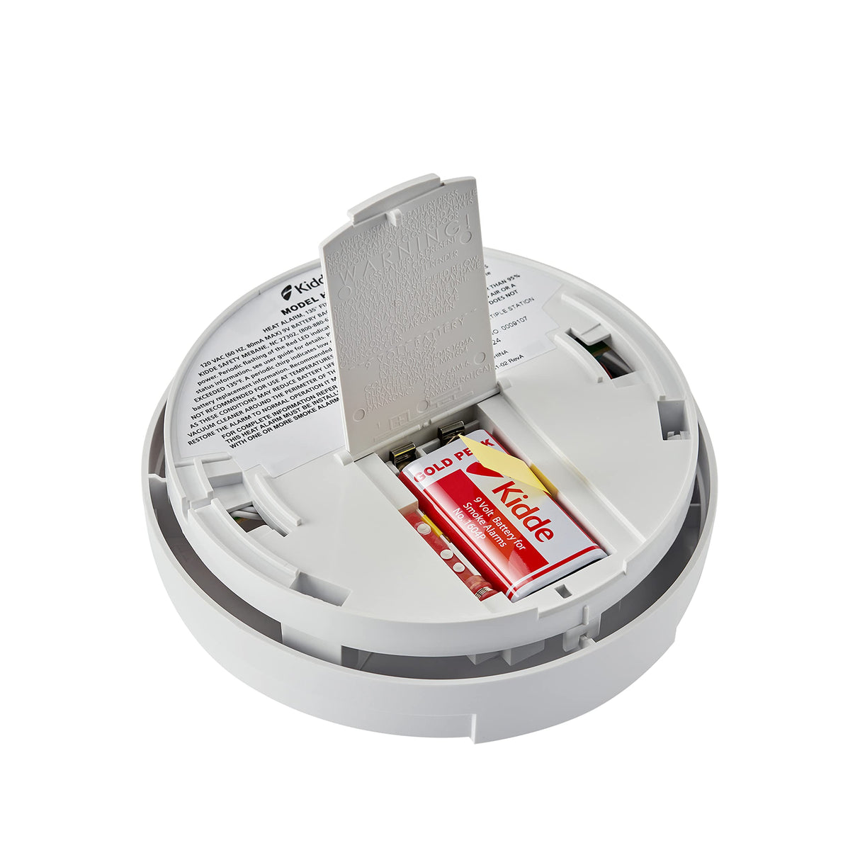 Kidde Hardwired Smoke, Carbon Monoxide & Heat Detector Bundle with 10-Year Battery Backup & Interconnect Capability