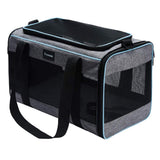Vceoa 17.5"x11"x11" Pet Carrier for Cats