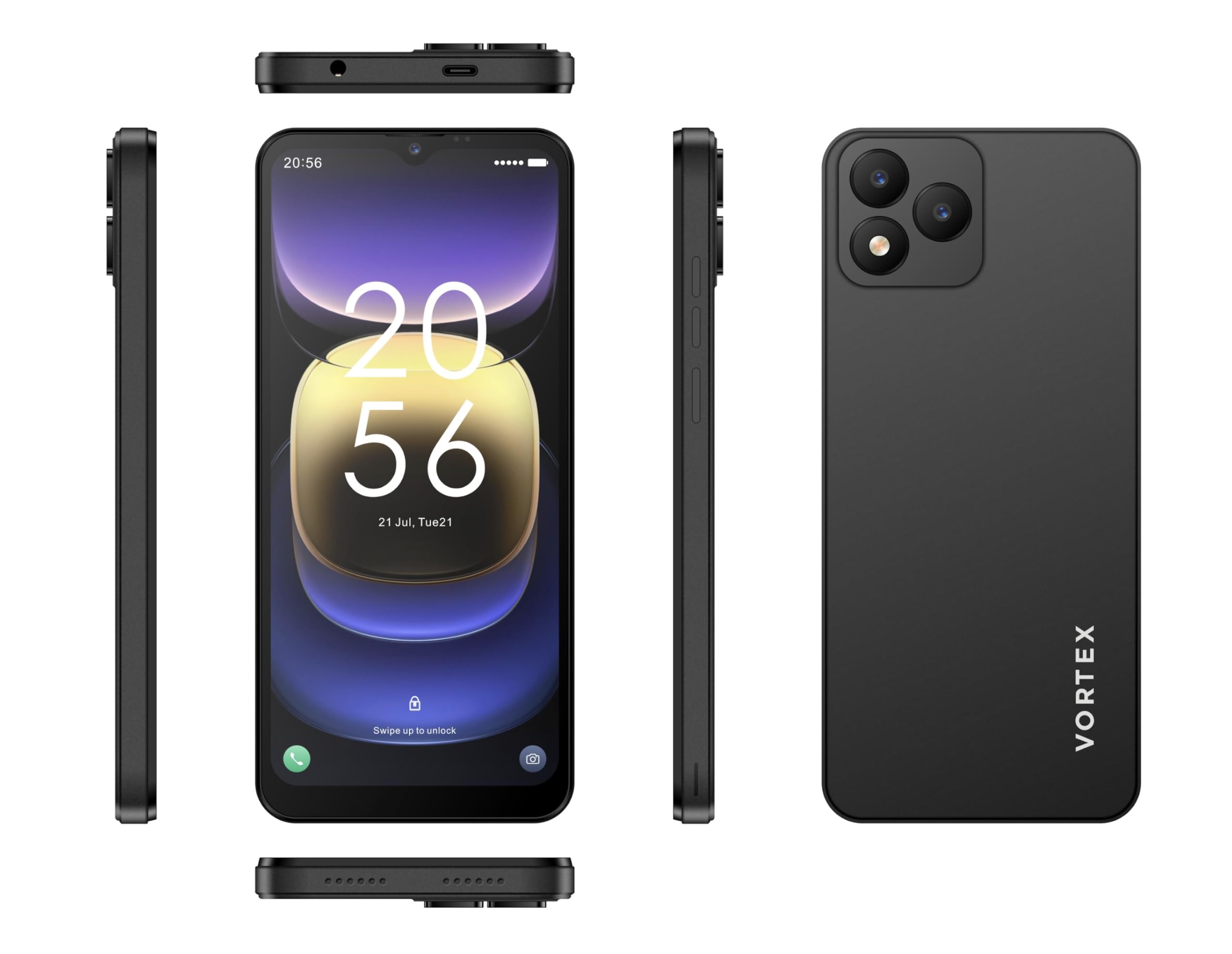 Vortex J24 | 2024 | All-Day Battery | GSM Unlocked | 6.5” Display