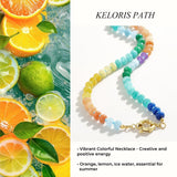 KELORIS PATH Beaded Gemstone Necklaces for Women (Creative)