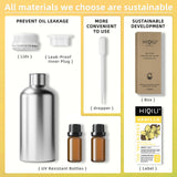 HIQILI 16 Ounces Vanilla Essential Oil, Strong Fragrance for Body Lotion, Candle Making, Soap, Aromatherapy -16 Fl Oz