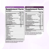 VitaMedica Anti-Aging Formula 4-in-1 Health and Beauty Supplement | Anti Aging Supplement for Women and Men | Healthy Hair, Skin, and Nails | Natural Energy & Restful Sleep | 30 AM & PM Packets