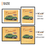 upsimples 18x24 Picture Frame, Gallery Wall Frames Set of 5, Black