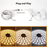 Lepro LED Tunable White Strip Light, Warm to Cool White,32.8ft Dimmable Bright LED Tape Lights, 600 LEDs 2835, Strong 3M Adhesive, Not Cuttable, Suitable for Christmas Decorations, Home, Bedroom