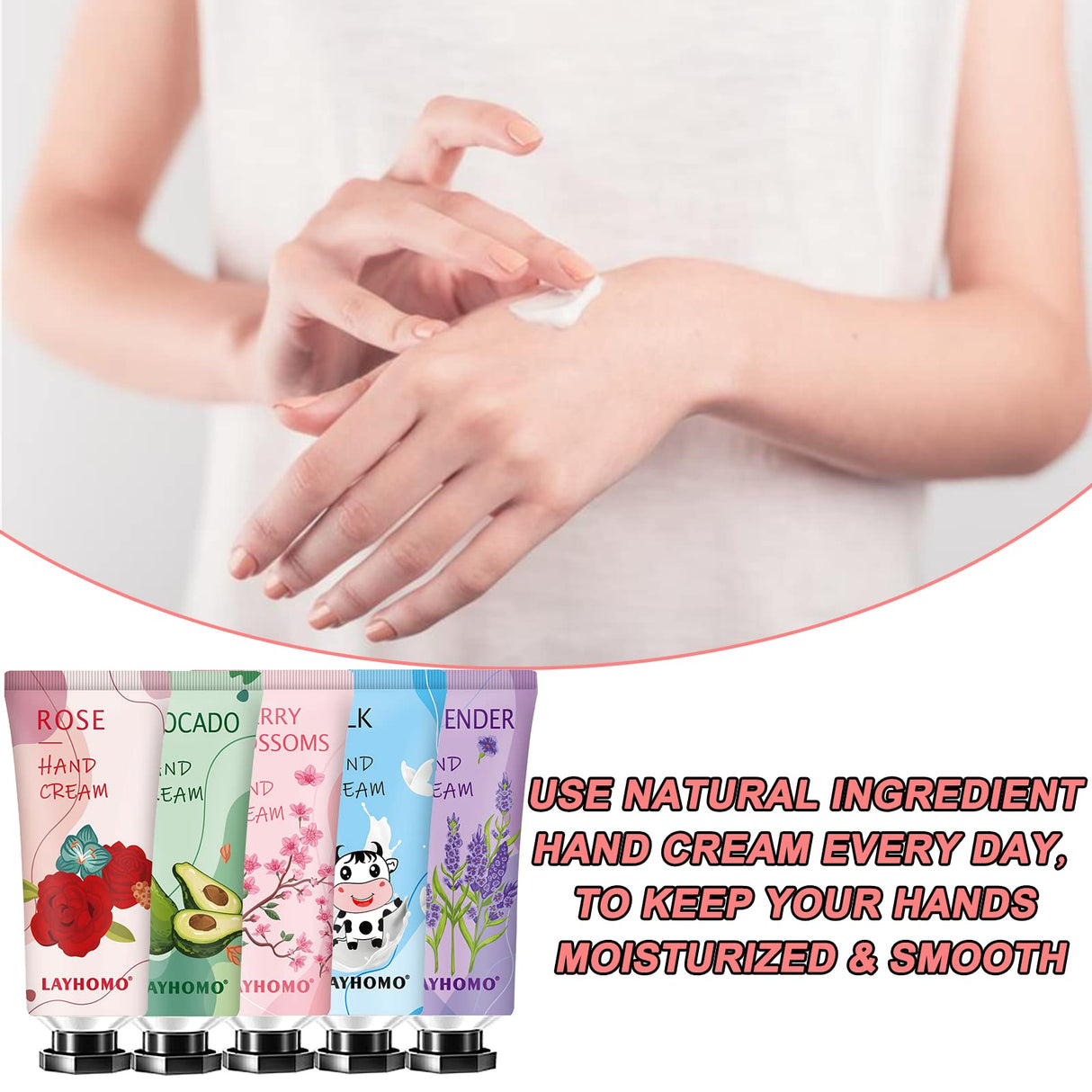 74 Pack Hand Cream Gift Set For Women and Girls,Stocking Stuffers Christmas Gifts Bulk,Appreciation Gifts,Nurses Gifts,Natural Plant Hand Lotion For Dry Cracked Hands,Mini Hand Lotion Travel Size