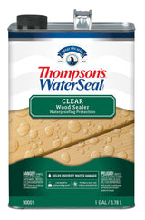 Thompson's WaterSeal Clear Wood Sealer, Clear, 1 Gallon