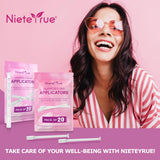 Disposable Suppository Applicators Individually Wrapped Hygienic Fit to Size 00 Cap-sules and Many Shapes of Suppositories, Tablets Feminine Care Applicators from Nieteyrue (60 Counts)