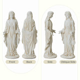 LuxenHome Virgin Mary Statue Outdoor, 29.5'' Large Outdoor Garden Statues