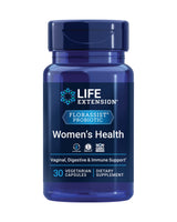 Life Extension FLORASSIST® Probiotic Women's Health, Vaginal Health, Digestive Health, Immune Health, Gluten-Free, Non-GMO, Vegetarian, Once-Daily Formula, 30 Capsules