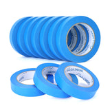 SEBETOW 10 Rolls Painters Tape 1 inch Bulk Painter Tape Blue Wide Roll, Blue Masking Tape, 1 Inches x 55 Yards for General Purpose Wall Painting, Home Improvement