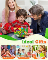 Fidget Toys Sensory Stone for Kids: 24 Pack Textured Worry Stones for Adults - Bulk Fidgets for Classroom Prizes Gooide Bag Stuffers - Quiet ADHD Tools for Autism Kids - Christmas Stocking Stuffers