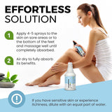 Pure Magnesium Oil Spray 32oz - Topical Magnesium Spray for Sleep Extra Strength - Less Sting - Less Itch - 100% Natural and Organic Oil - Made in USA