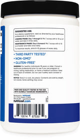 Nutricost Creatine Monohydrate Powder (Blue Raspberry), 500 Grams (1.1 LBS)