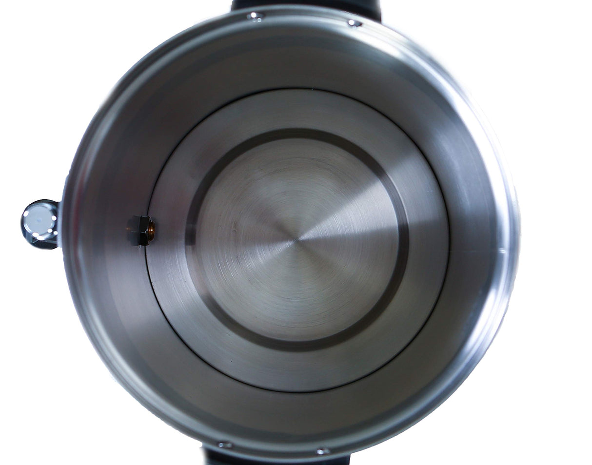 Shabbat Urn 40 Cups - Stainless Steel Hot Water Boiler & Warmer - Customize Temperature Control Commercial & Home Urns Great for Catering Buffets Parties Weddings Holiday Jewish Dinners