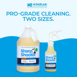 Sharpshooter, Heavy-Duty Trash Can Odor Eliminator & Degreaser, Garbage Surface Cleaner and Deodorizer Foam, Professional-Grade, Fresh Citrus Scent, 32 oz, Pack of 2