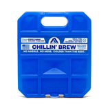 Arctic Ice Chillin' Brew Series, Long Lasting Reusable Ice Pack, Medium, 1.5 lbs, Blue
