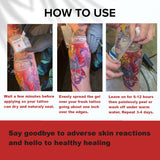 Ink Beetle Tattoo Aftercare Sealant Gel - Forms a breathable protective skin-No Adhesives-No Latex-Natural Healing ingredients- Painlessly wash off- No Adeverse skin reactions- 8 fl oz