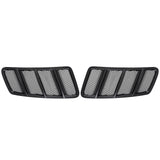 Pair Front Left & Right Hood Vent Air Grille Cover fits for Merce*des Benz W166 GL350 GL450 GL550 GL63 AMG 2013-2016 ML350 ML550 ML63 2012-2015 Hood Air Vent Grille Replaces 1668800105 1668800205
