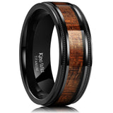 King Will Men Titanium Wedding Band 8mm Size 9.5