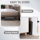 HBTower Step Stool, Mobility Step Stool for Adults & Seniors, Non-Slip Step Platform Indoor and Outdoor, Portable Step Riser, Safety Step for Car, Bedside, Office, Shower, Stairs, Grey