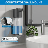 Automatic Soap Dispenser Touchless,Simple Physical Adjustment,Low Battery Consumption Hand Dish Soap Dispenser Kitchen Bathroom,Hands Free Auto