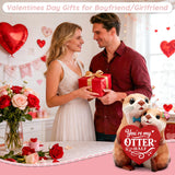 Gifts for Women Her Girlfriend Wife Husband BF Men Him Otter Figurines
