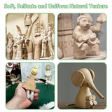 ACXFOND 2 Pack Unfinished Basswood Carving Blocks, 12x4x2Inch Large Bass Wood Blocks for Wood Carving for Home, Crafts, Class, Arts, Christmas DIY Supplies