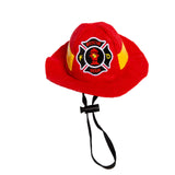 Pet Krewe Large Dog Firefighter Costume -Funny Halloween Pet Fireman Outfit Costumes for Fits Small, Medium, Large & Extra Large Pets - Perfect for Halloween, Christmas Holiday, Parties, Photoshoots