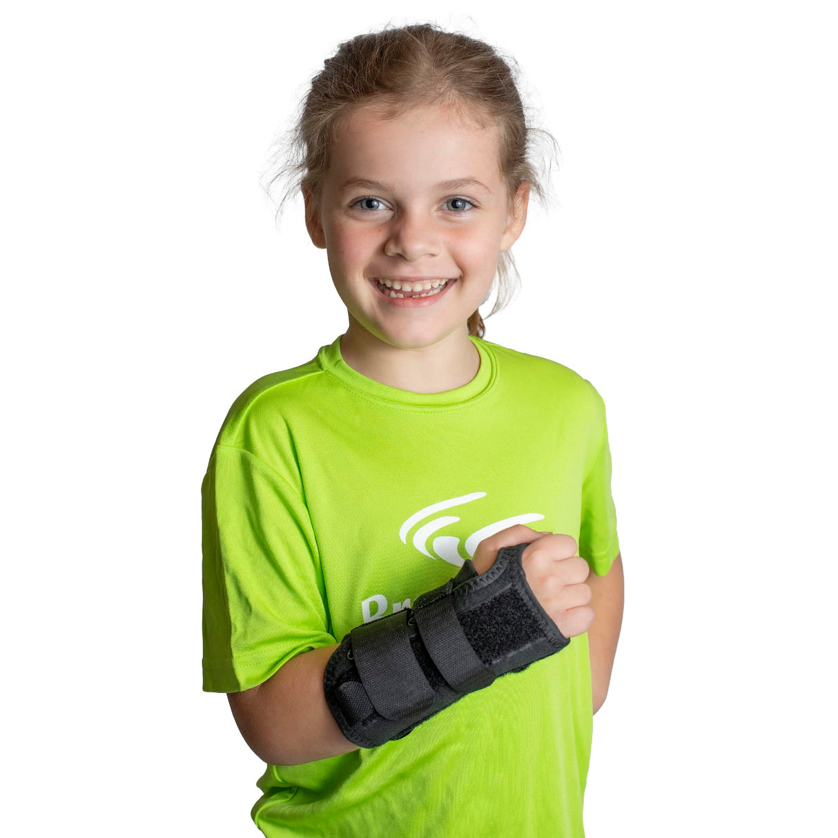 Brace Direct Kids Lace-Up Wrist Brace for Immobilization, Sprains, Strains, Carpal Tunnel & De Quervain’s, Left Wrist - Fits 6 in length / 4-5.5 in wrist (18 m-7 y)