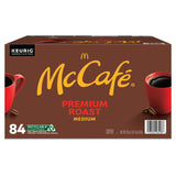 McCafe Premium Roast Medium Roast Coffee, K-Cup Pods, 84 Count