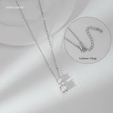 3-Piece Cubic Zirconia Wedding Jewelry Set for Women Bride Bridesmaid Gift