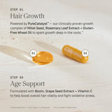 Prose Women's Hair Growth & Age Support Supplements, Root Source® Boosted with Biotin, Clinically Proven Growth Complex for Visibly Fuller Hair in 90 Days, 30 Day Supply (2 Daily Capsules)