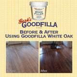 Goodfilla Mahogany,1 Quart (3.5lbs) Wood and Grain Filler, Stainable, Tintable, Sandable, Zero Waste, Non-Toxic, USA Made