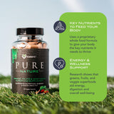 KaraMD Pure Nature | Greens, Fruit and Veggies Supplement | Vitamins, Fiber & Antioxidants | 20 Fruits and Vegetables Supplements for Energy & Digestion | Gluten Free & Vegan Friendly (2 Pack)