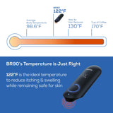 Beurer BR90 Insect Sting and Bite Relief with Light, Chemical-Free Bug Bite Healer for Day and Night, Electronic Heat Device for After Mosquito Bites to Ease Itching and Swelling