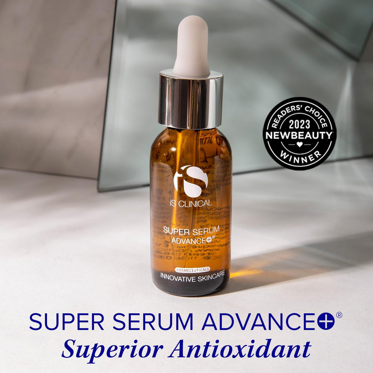 iS CLINICAL Super Serum Advance+, Anti-Aging Vitamin C Face Serum, reduces scaring and fine stretch marks, 0.5 Fl Oz
