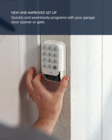 Chamberlain Genuine myQ Garage Door Opener Keypad – Wireless Exterior Keyless Entry, Secure Pin Access, Weather Resistant – Works with Chamberlain, LiftMaster & Craftsman Openers