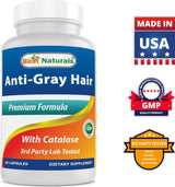 Best Naturals Anti Gray Hair Formula, 60 Count (pack of 2)