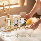 Gift Baskets for Women, Spa Luxetique 8 Pcs Vanilla Birthday Bath Set