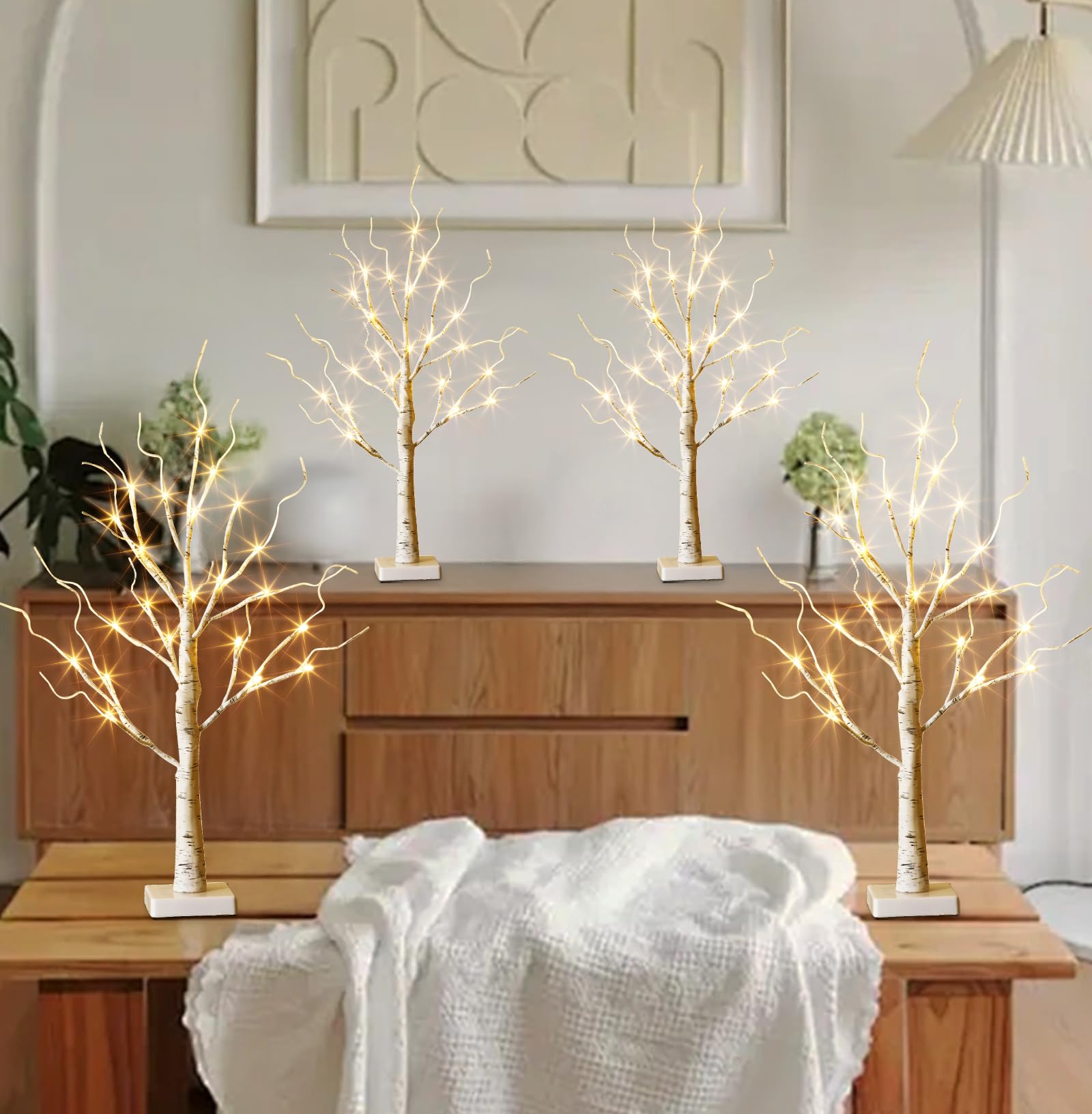 EAMBRITE Lighted Birch Tree - Thumbnail 2