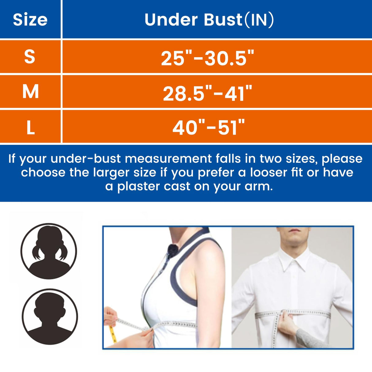 Willcom Arm Sling for Shoulder Injury with Waist Strap - Immobilizer Brace Support for Sleeping, Rotator Cuff Surgery (Comfort Version, Left, Large，40-51 inch)