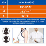 Willcom Arm Sling for Shoulder Injury with Waist Strap - Immobilizer Brace Support for Sleeping, Rotator Cuff Surgery (Comfort Version, Left, Large，40-51 inch)