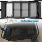 Camping Cart Liner Foldable Wagon Cloth Pocket,Beach Cart Large Capacity Cloth Pocket,for Station Wagons Front and Rear Foldable,Replacement Cloths Bags Size fits Length24-30 Height7-11